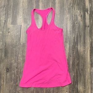 lululemon hot pink align tank